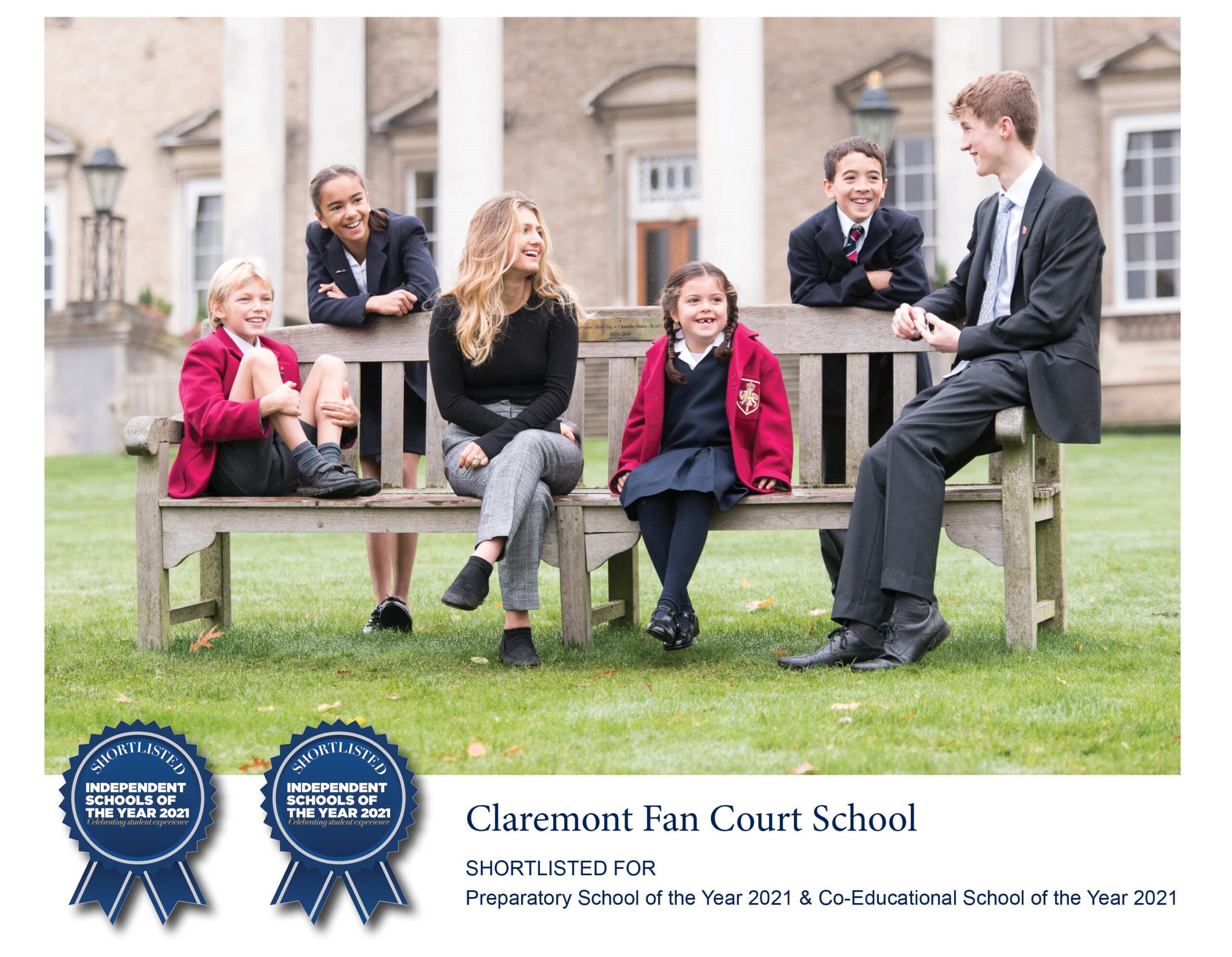 Claremont Fan Court School shortlisted for Independent Schools Awards 2021