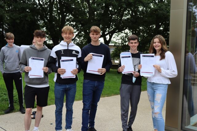 Year 11 with GCSE results