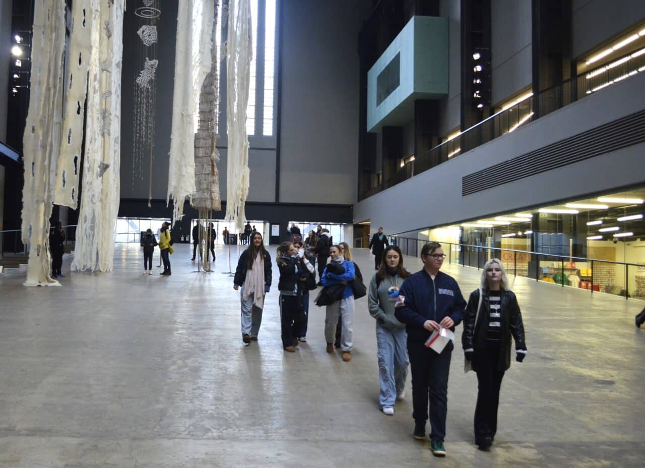 Sixth form artists and photographers inspired at Tate Modern